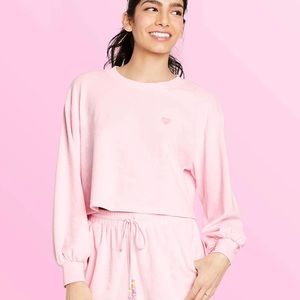 Stoney Clover Lane cropped sweatshirt